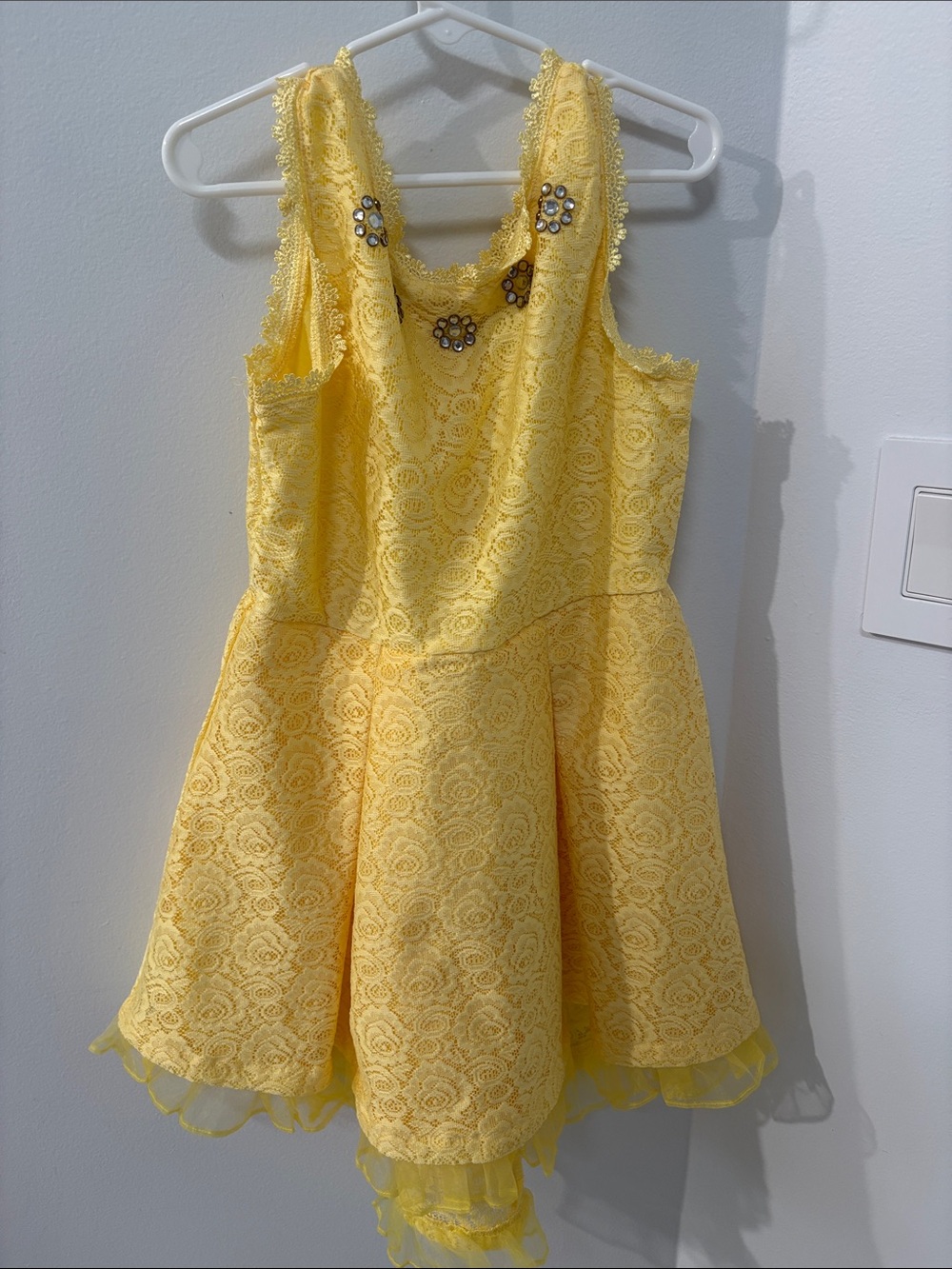 Yellow Belle style dress